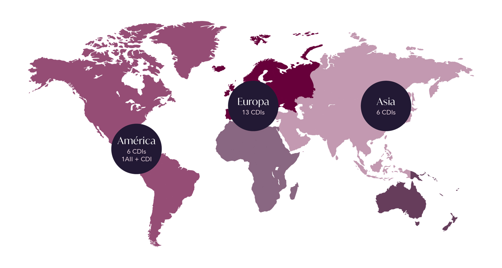 Mapa de países con convenios para evitar la doble imposición 